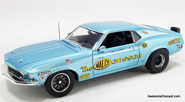 ACME 1:18 1969 Ford Mustang Boss 429, Malco Gasser: Drag Outlaws