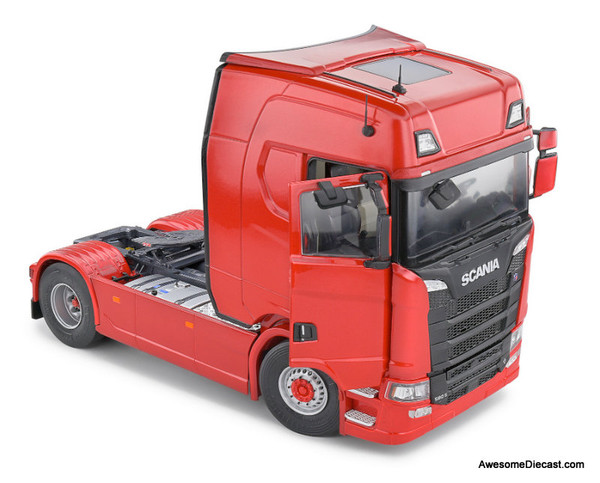 Solido 1:24 2021 Scania 580S Highline w/Tarpaulin Covered Trailer