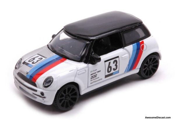 Motormax 1:43 2005 Mini Cooper GT Racing #63