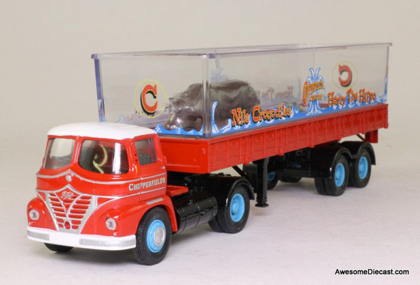 Corgi 1:50 Foden S21 Tractor w/ Articulated Tank Trailer: Chipperfields Circus 