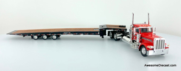 DCP by FG 1:64 Peterbilt 389 Day Cab w/Talbert 5553TA Tri-Axle Trailer:  Binkley & Hurst