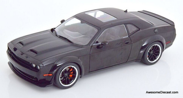 Solido 1:18 2020 Dodge Challenger SRT Hellcat Redeye Widebody, Black