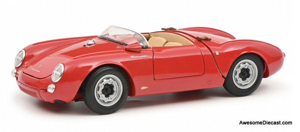 Schuco 1:18 Porsche 550 A Spyder Convertible, Red