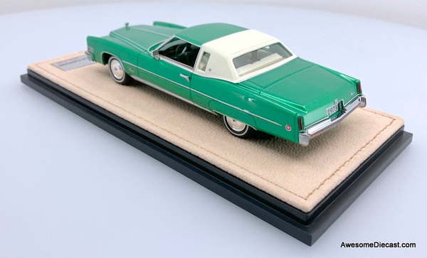 ミニカー STAMP MODELS Coupe DeVille 1973 Stamp Models 1:43 1973 Cadillac Coupe Deville, Antigua Blue