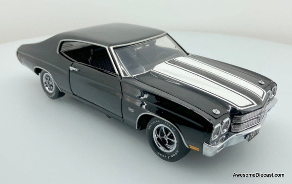 Franklin Mint 1:24 1970 Chevrolet Chevelle Super Sport 454, Black