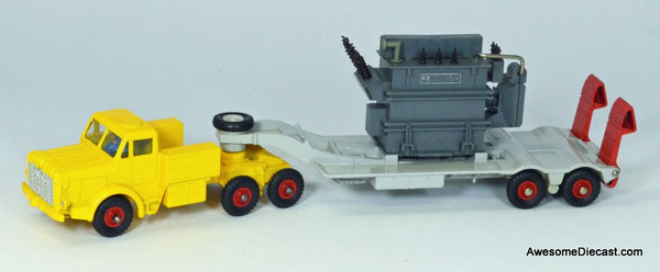 DAN-Toys Dinky Re-Creation 1:43 Mighty Antar w/Lowboy Boy Trailer & Transformer