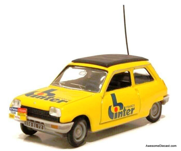 Norev 1:43 1979 Renault 5 Promotional Vehicle: Inter France 1