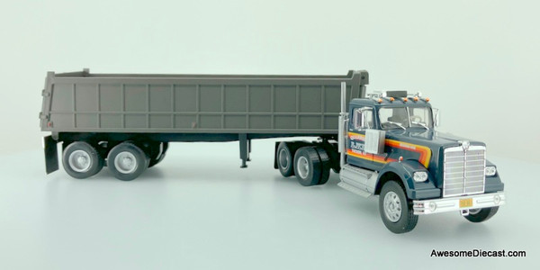 Altaya 1:43 1970 Western Star 4864 Day Cab w/Dump Trailer: LKN Quarries, Tucson AZ