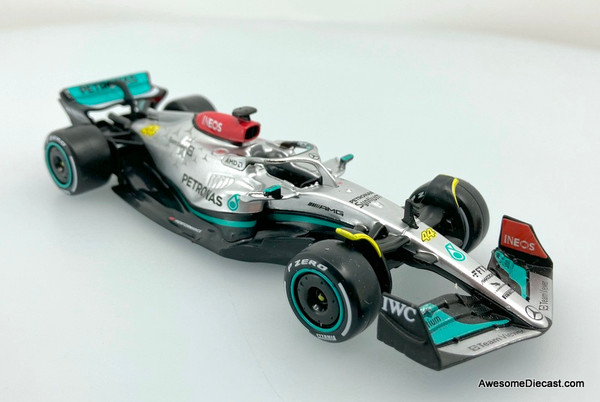 Burago 1:43 Formula 1 W13E Team Mercedes AMG Petronas #44 Lewis Hamilton
