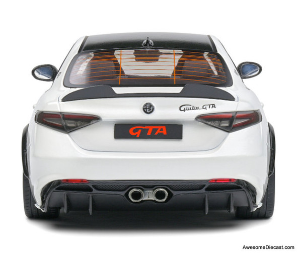 Solido 1:18 2022 Alfa Romeo Giulia GTA, Pearlescent White