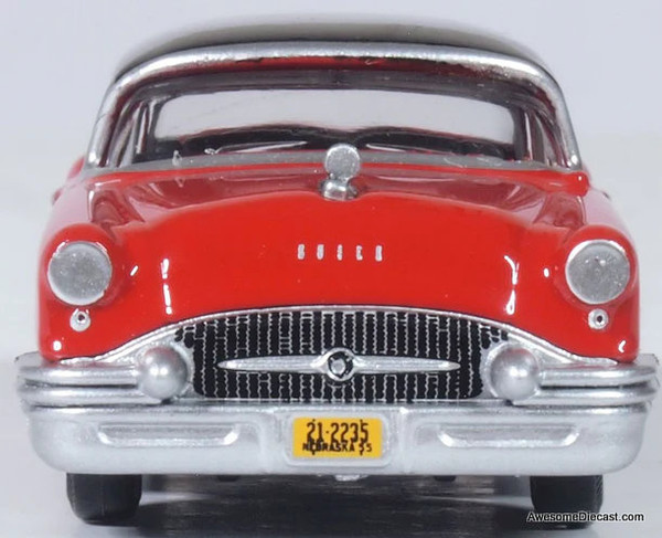 Cherokee Red/Carlsbad Black Oxford Diecast 1 - 87 1955 Buick Century|  Awesome Diecast
