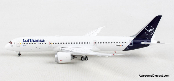Gemini Jets 1:400 Boeing 787-9: Lufthansa (Flaps Down)