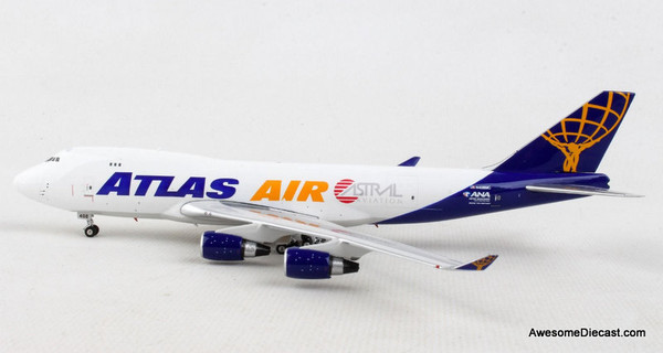 Phoenix Atlas Air Cargo 1 - 400 Boeing 747-47F | Awesome Diecast