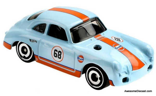 Hot Wheels 1:64 Porsche 356 Outlaw #68: Gulf Livery