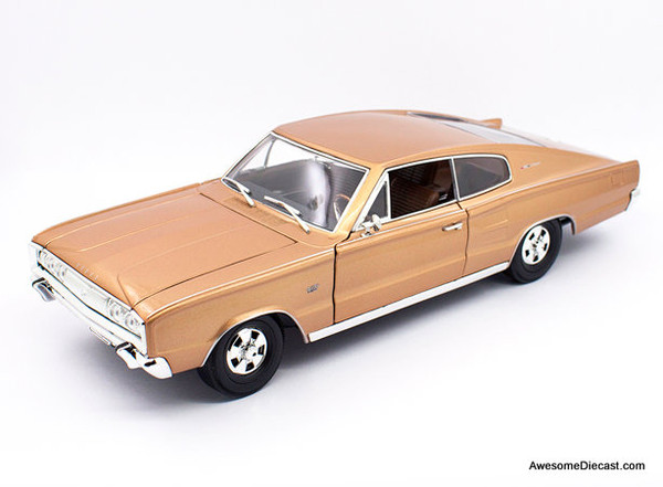 Road Signature 1:18 1966 Dodge Charger, Metallic Bronze