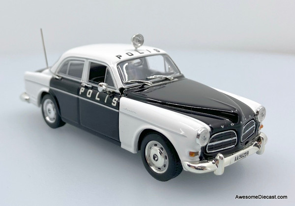 Minichamps 1:43 1966 Volvo 121 Amazon: Police Car