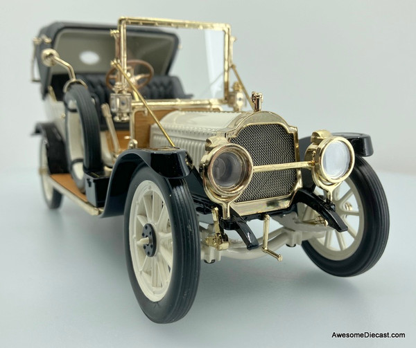 ミニカー 1912 PACKARD VICTORIA Franklin Mint 1:24 1912 Packard Victoria Model 1-48, White