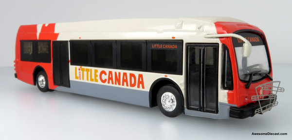 Last Few!! Iconic Replicas 1:87 Proterra ZX5 Electric Transit Bus: Little Canada