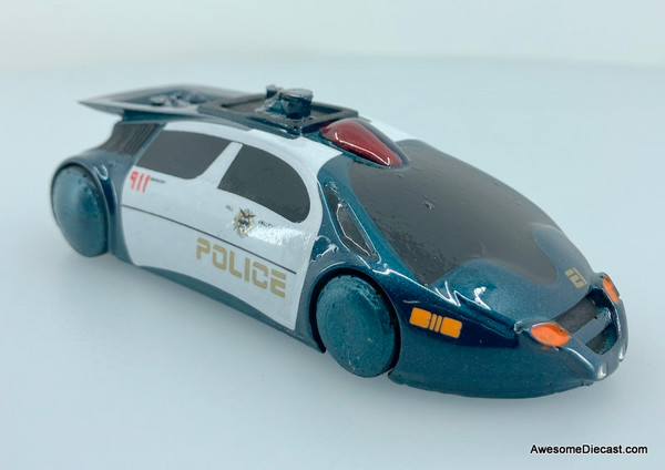 RARE!! Cartrix 1:43 Back To The Future Movie Police Car: Hill Valley Police