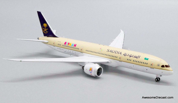 JC Wings 1:400 Boeing 787-9:  Saudi Arabian Airlines, Saudi Seasons Livery (Reg #HZ-ARC)