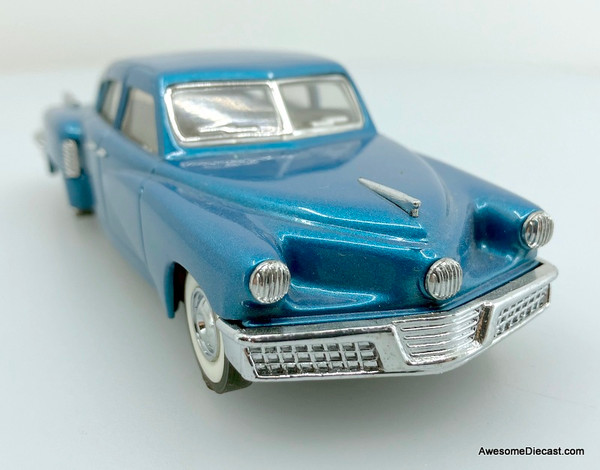 1948 Tucker Torpedo, Metallic Blue 1:43 Diecast Model Car by Matchbox