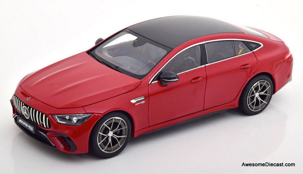 Norev 1:18 2022 Mercedes Benz AMG GT 63 4Matic, Jupiter Red