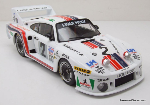 MCG 1:18 Porsche 935J #2 Liqui Moly: 1980 24 Hour Daytona