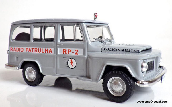 DeAgostini 1:43 1962 Willys Rural: Military Police, Brazil