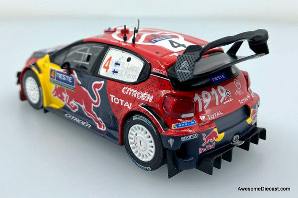 IXO 1:43 2019 Citroen C3 WRC #4: Finland Rally