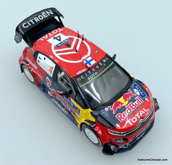 IXO 1:43 2019 Citroen C3 WRC #4: Finland Rally