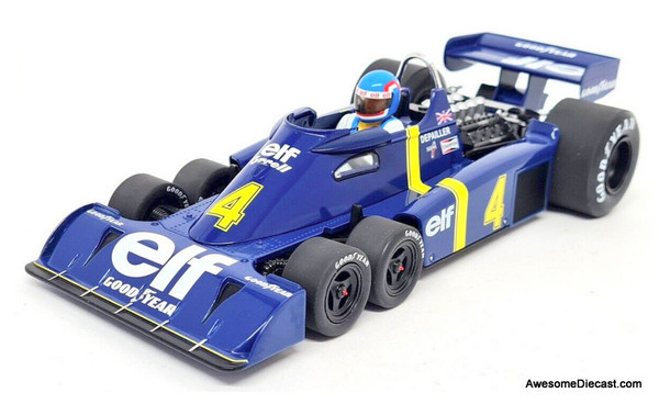 MCG 1:18 Ford Tyrrell P34-2 6 Wheeler Formula 1 #4: P. Depailler