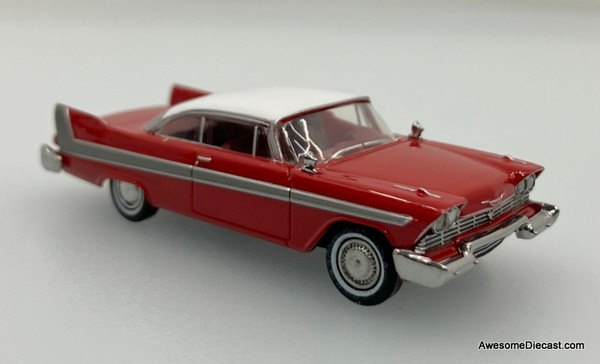 Brekina 1:87 1958 Plymouth Fury, Red/White