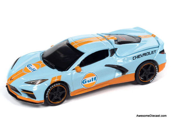AutoWorld 1:64 2022 Chevrolet Corvette, Gulf Livery
