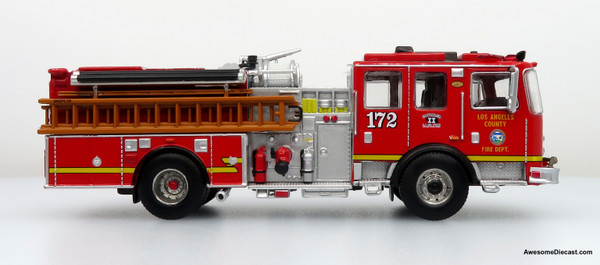 Iconic Replicas 1:64 KME Predator Fire Engine: LACFD - Engine 172