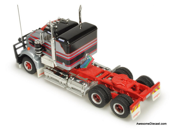 7up トレーラー　(1:64) 1/64 Scania transport vehicle White トレーラーヘッド + セミ