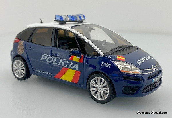 Norev 1:43 2008 Citroen C4 Picasso: Spanish Police Force