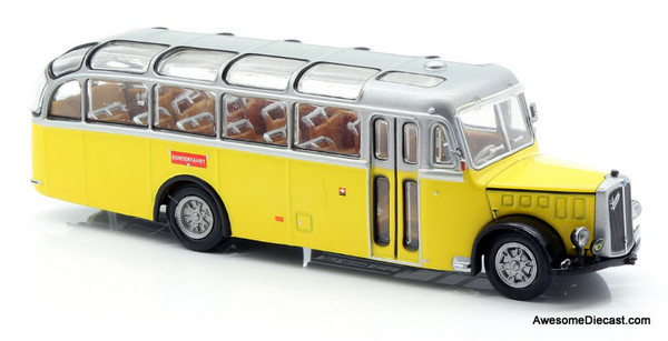 Atlas 1:72 1959 Saurer L4C: PTT Post Switzerland