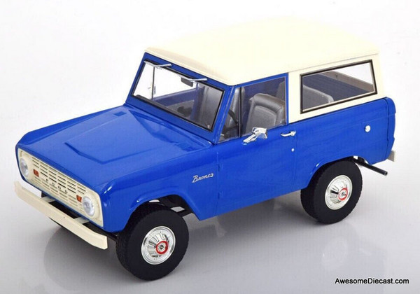 Greenlight 1:18 1966 Ford Bronco, Blue: 26th Annual Woodward Dream Cruise 