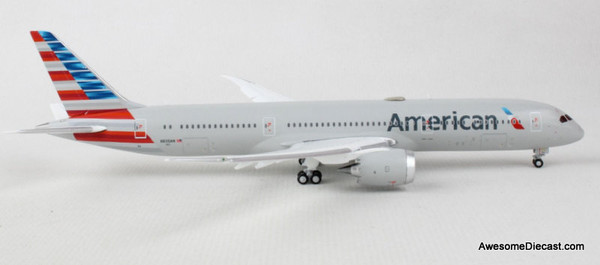 Gemini Jets 1:400 Boeing 787-9, Flaps Down: American Airlines (Reg