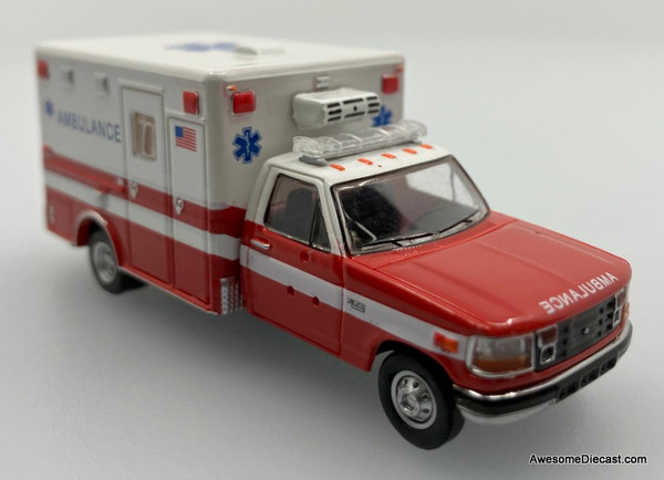 PCX87 1:87 Ford F-350 Horton Ambulance, White/Red
