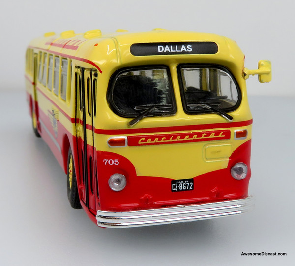 1952 CCF Brill CD-44 Transit Bus - Continental Trailways - Route