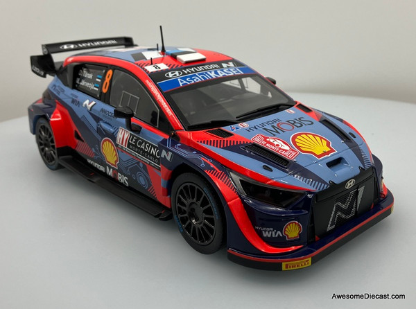 IXO 1:18 2022 Hyundai i20 N Rally 1 #8: 2022 Monte Carlo Rally