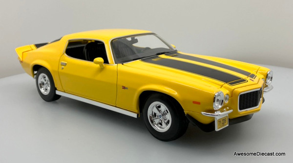 Maisto 1:18 1971 Chevrolet Camaro Z28, Yellow