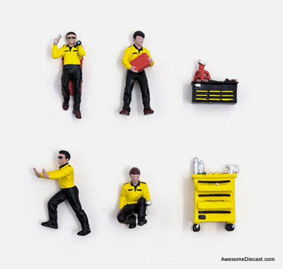 Tarmac 1:64 Mechanic 111 Set (Mooneyes)