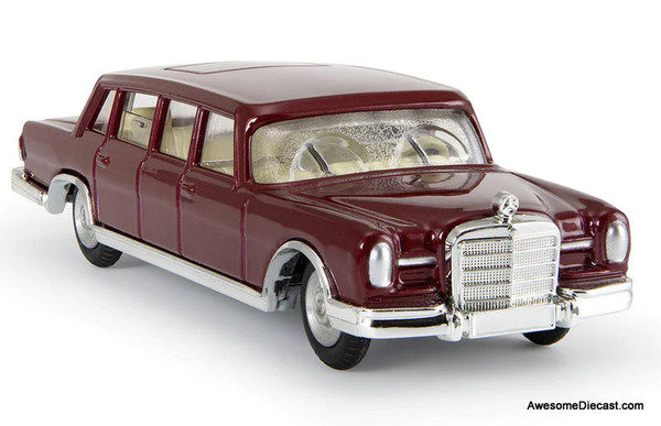 コーギートイズ メルセデスベンツ 600 プルマン Corgi Re-Creation 1964 Mercedes Pullman, Burgundy