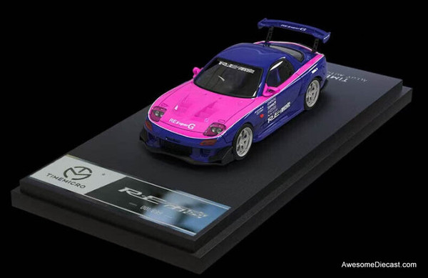 Time Micro 1:64 Mazda RX-7 Super G, Pink/Purple
