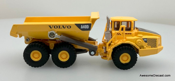 SIKU 1:87 Volvo A40D Dump Truck, Yellow
