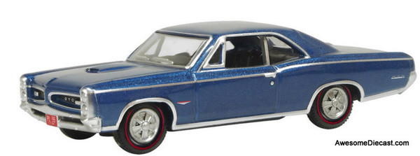 Oxford Diecast 1:87 1966 Pontiac GTO, Fontaine Blue