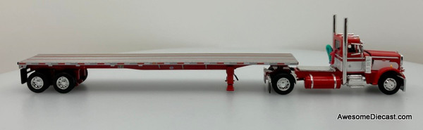 DCP by FG 1:64 Peterbilt 359 Day Cab w/48' Utility Flatbed Trailer