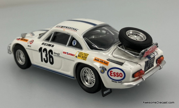 Trofeu 1:43 Alpine Renault A110: 1970 Monte Carlo Rally